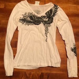 Harley Davidson long sleeve tee